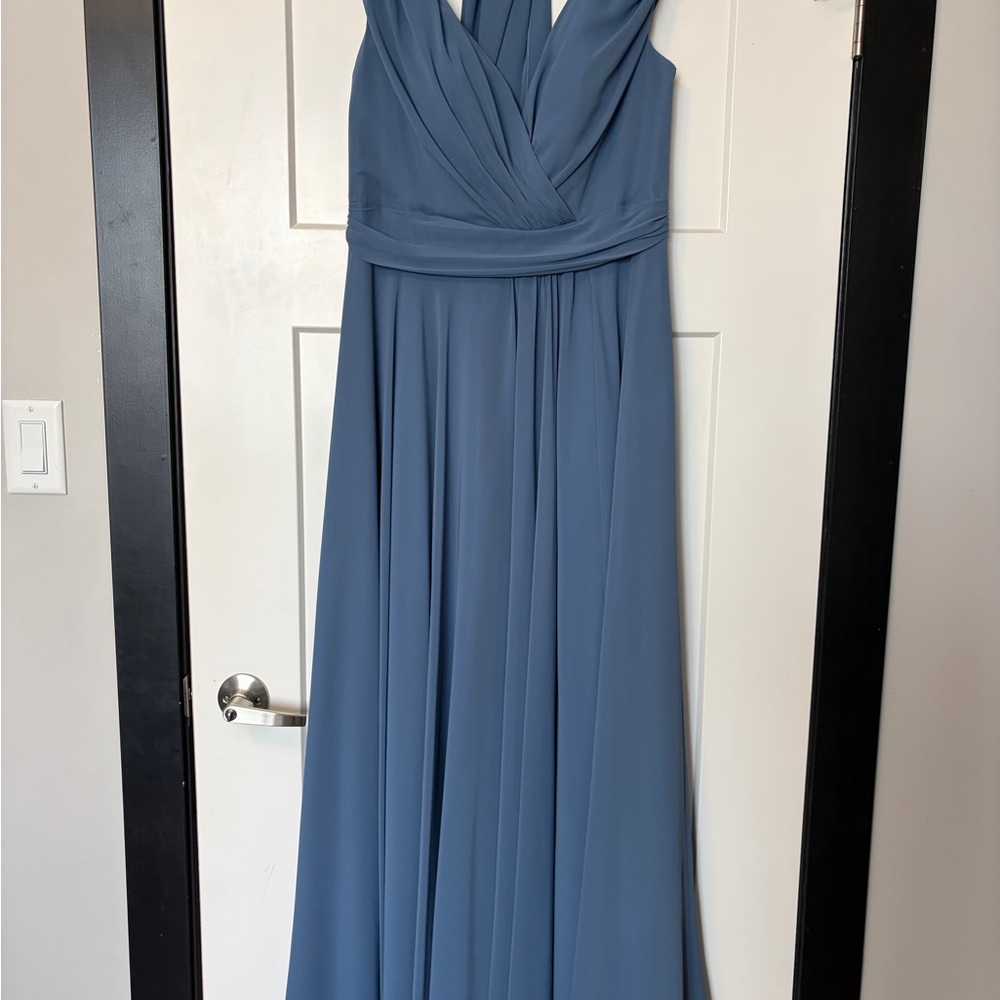 Elegant Blue Evening Gown